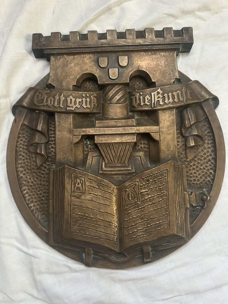 Statuette: Bronze Plakette antike – Usato da Dietikon venduto da moradi24