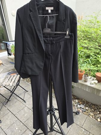 Anzug Damen schwarz Grösse 36