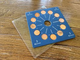 Komplette 2 Cent Euro Sammlung, 12 Länder, Top Zustand!
