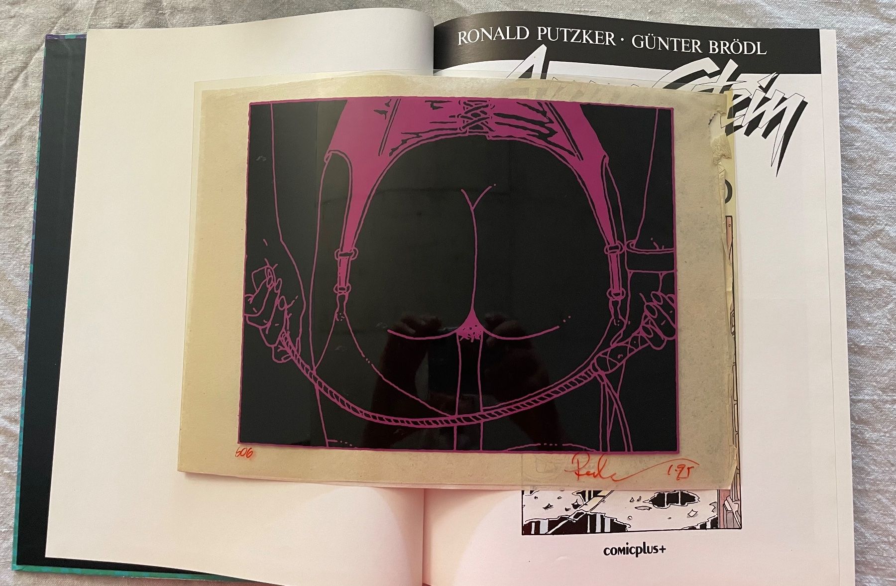 Fumetti: Anna Stein Comicplus+ Sonderausgabe mit ExLibris Folie- Top! – Usato da Winterthur venduto da crave 5