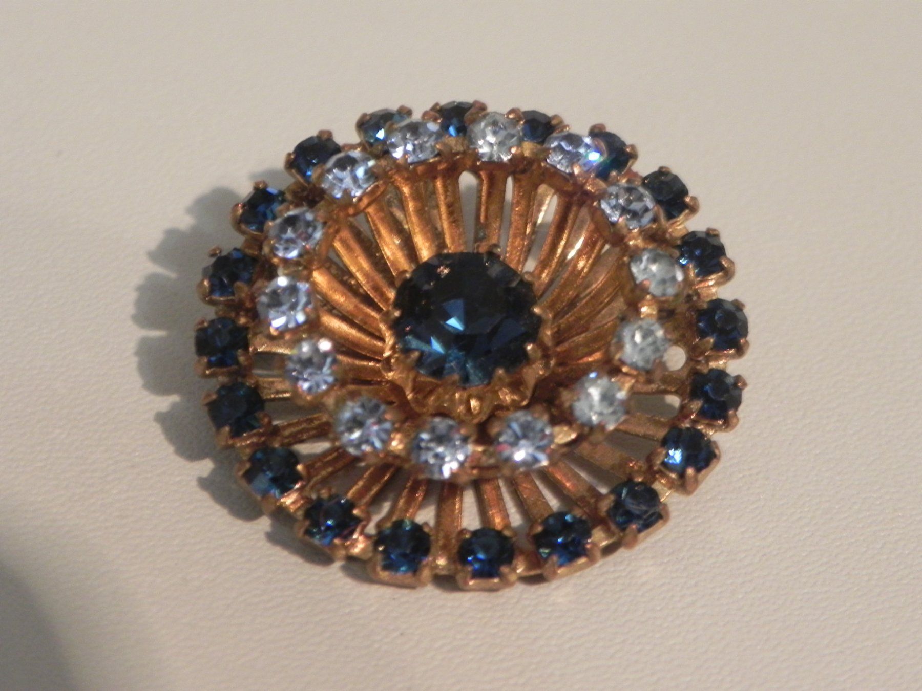 Spille & Fermagli: Vintage Broche mit Strass – Usato da Minusio venduto da Lory64