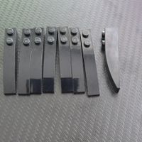 Lego 8x Stein 6x1 (42022) schwarz