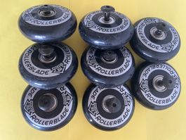 Rollerblade InlineskateRollen 70mm 85A - Set mit 8 Stück NEU