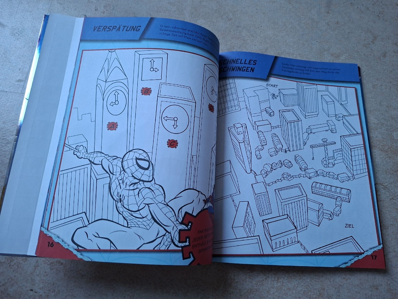 Comics: Spider-Man Sticker und Actionspass  – Gebraucht aus Klingnau von vollmond36 3