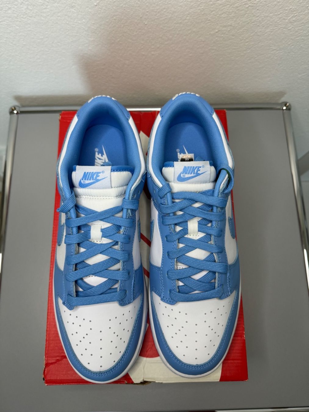 Nike Scarpe da uomo: Nike Dunk Low UNC EU 45 – Nuovo e nell'imballaggio originale da Reutigen venduto da Adweng 3