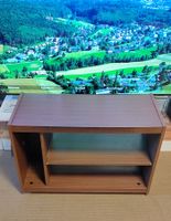 Stereo-Möbel und/oder TV-Möbel mit Auszug in braun mit Räder