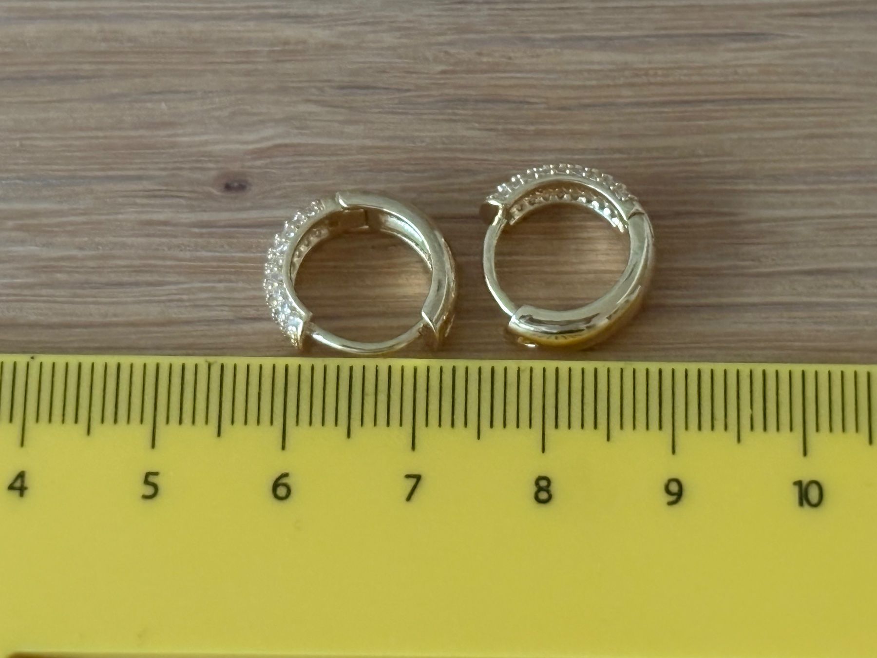 Orecchini pendenti & Orecchini a lobo: Luxus Elegante Mini Ohrstecker Ohrschmuck Goldfarben – Nuovo (secondo la descrizione) da Biel-Bienne venduto da Roserosse13 5