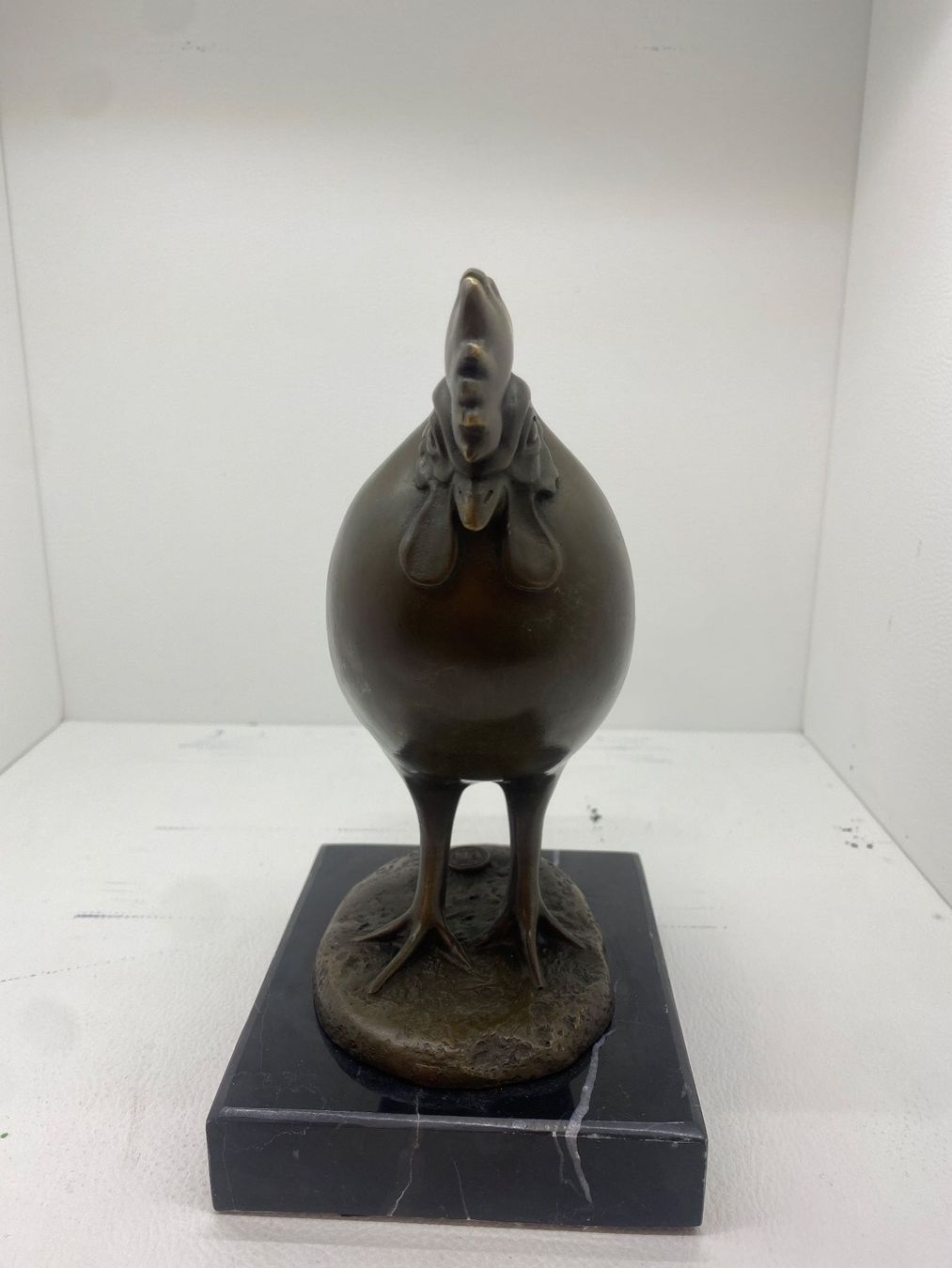 Sculture & Statue: Bronze de Coq Pom Pom – Usato da Bellevue venduto da bordeaux075cl 1