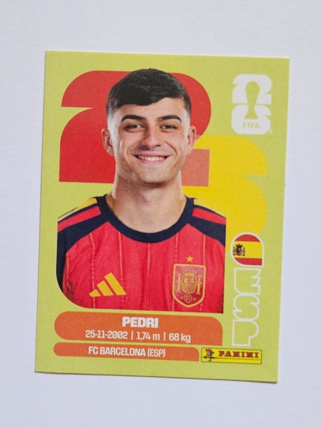 Panini Sammelbilder & Trading cards: Panini 2026 Pedri ESP 11 – Neu (gemäss Beschreibung) aus Malans GR von Ovi83