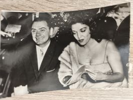 Photo Presse Vintage 1958 - Katy Jurado & Ernest Borgnine