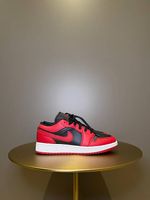 Air Jordan low (GS) "GYM RED/BLACK-WHITE"