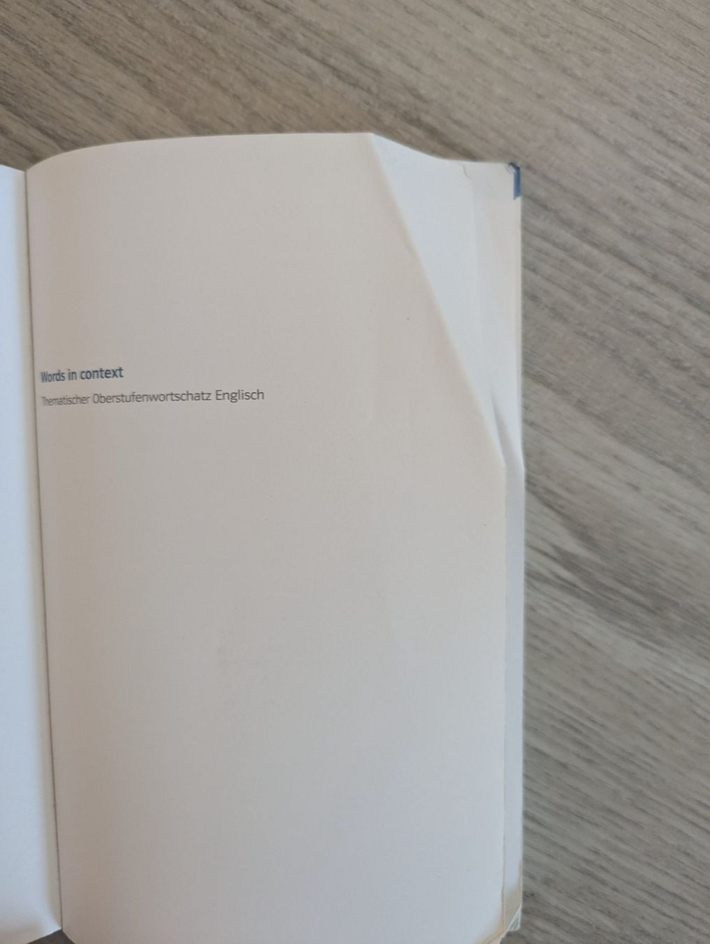 Libri: Englisch Oberstufenwortschatz, Words in context – Nuovo e nell'imballaggio originale da Goldingen venduto da YouAreMySunshine 3