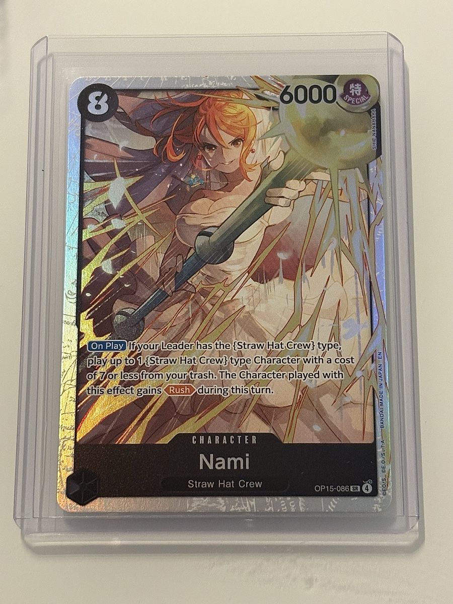 Bandai Carte collezionabili: One Piece TCG - Nami OP15-086  – Nuovo (secondo la descrizione) da Pieterlen venduto da Mira_o7