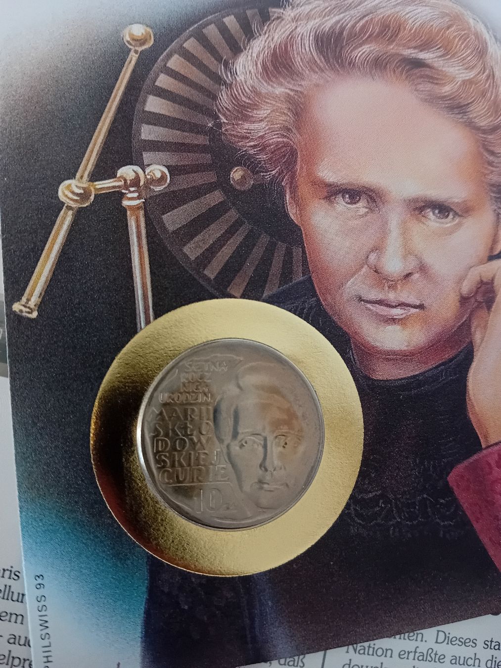 Tutti le monete: Numisbrief Madame Curie – Usato da Muralto venduto da Alex1912 1
