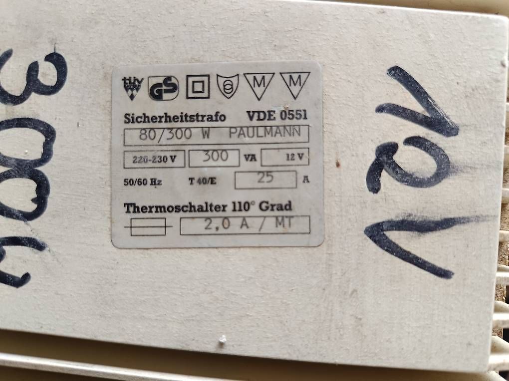 Elektronikbauteile: Trafo 230/12V 300W Transformator – Gebraucht aus Oberhofen AG von Topstar16 2