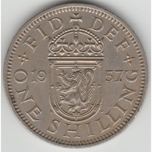 Tutti le monete: 1 Shilling Grossbritanien 1957 – Usato da Kriens venduto da TSCH1
