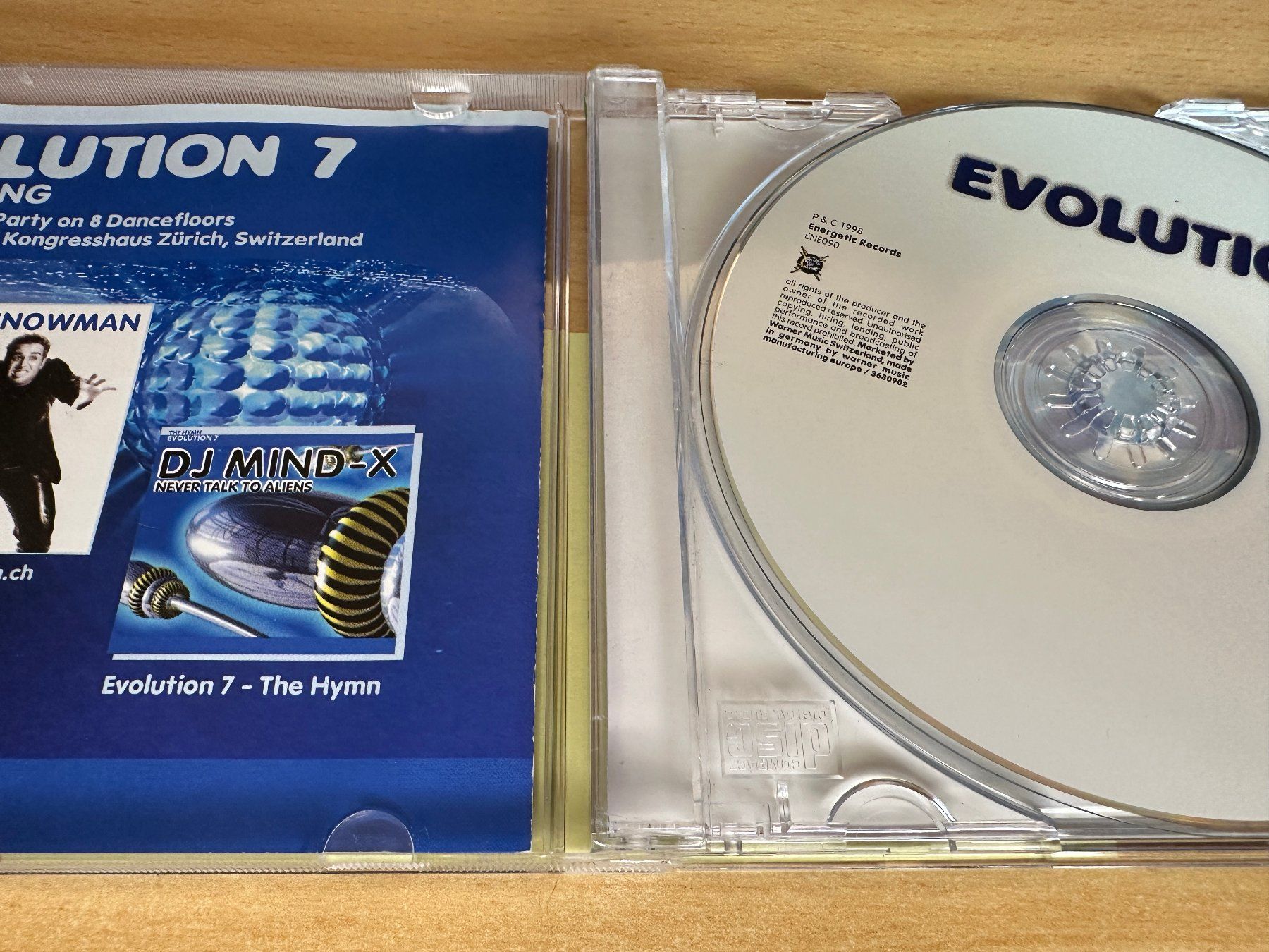 CD: DJ Snowman – Evolution 7 - The Big Bang – Usato da Rikon im Tösstal venduto da Alpenmutz 2