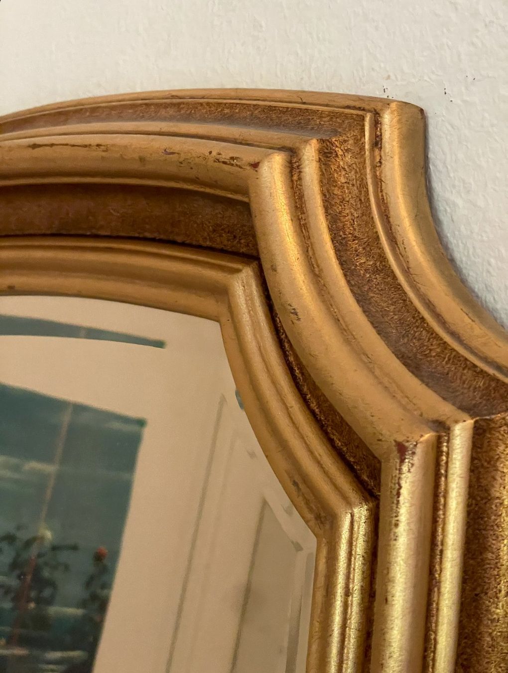 Miroirs: Goldener Vintage Spiegel – D'occasion à Basel par jasvet 1