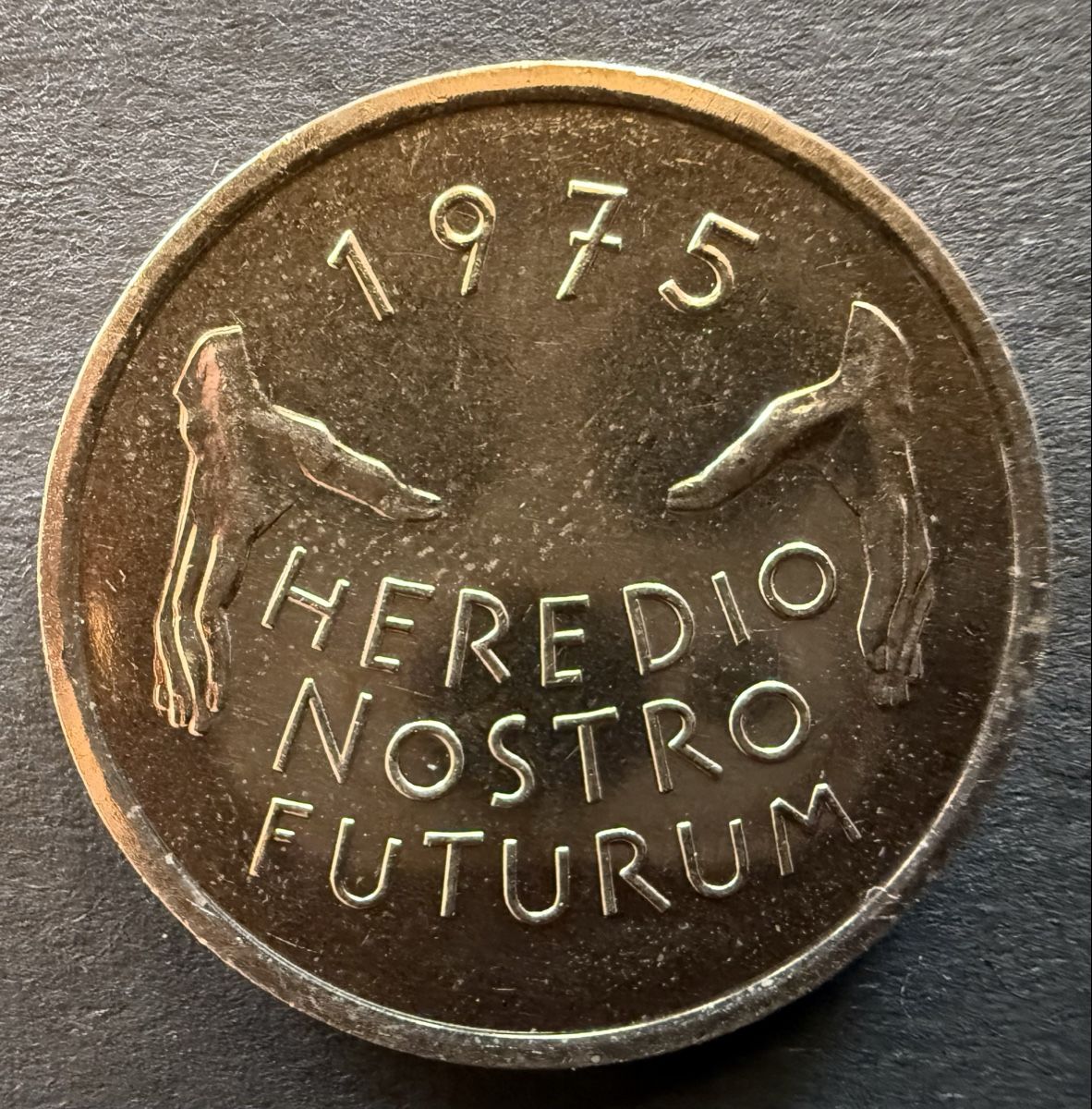 Alle Münzen: Schweizer Gedenkmünze 5 Fr. 1975 "Pro Juventute" Top! (52) – Neu (gemäss Beschreibung) aus Walperswil von joggeli60
