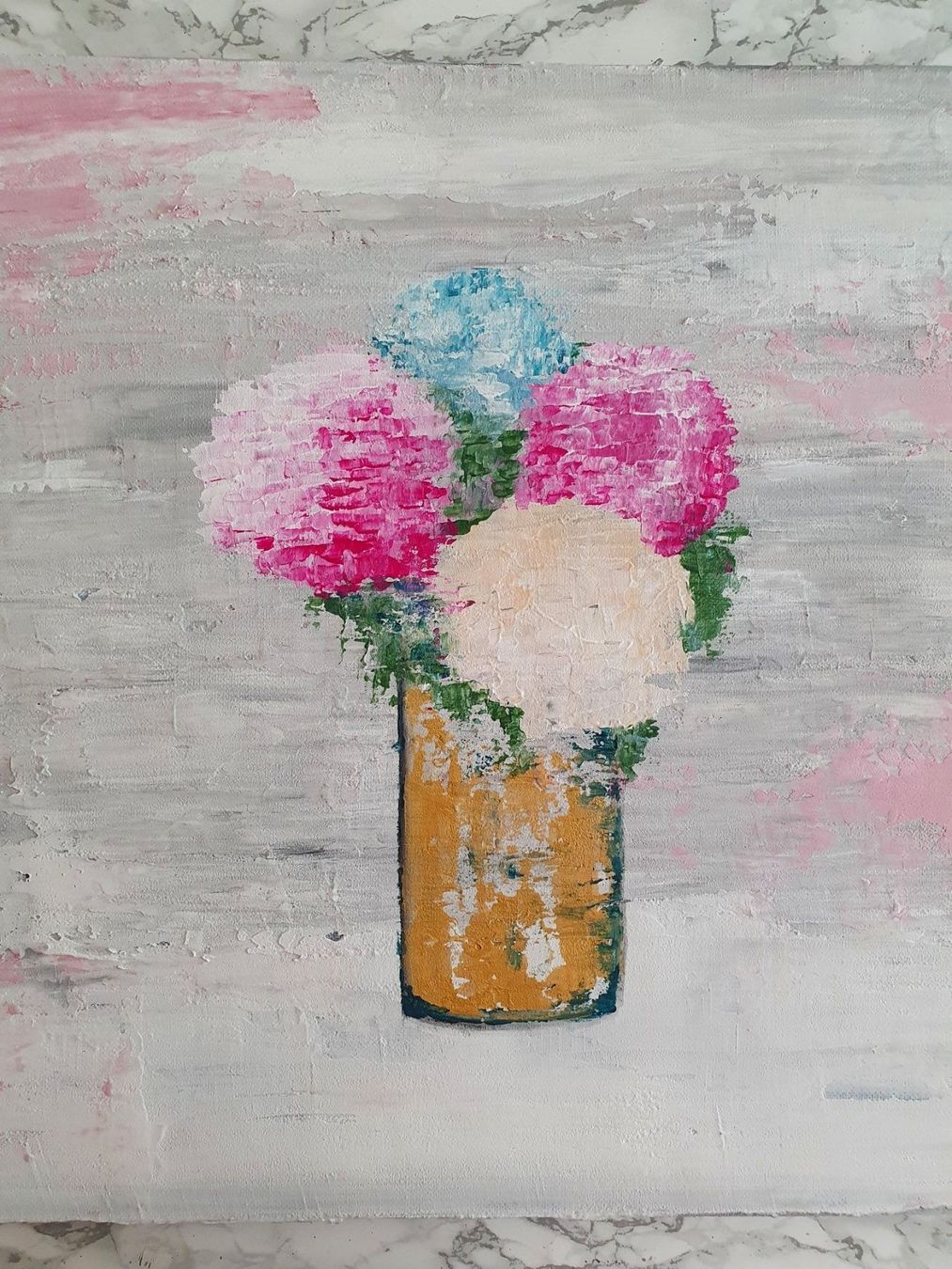 Gemälde: 2 Flowers for you – Neu (gemäss Beschreibung) aus Klingnau von Soldekorarte 1