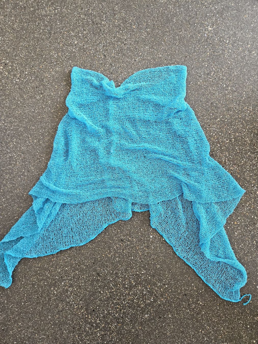 Foulards, Tücher & Schals: Top Türkis Sommer Boho Schal Jupe – Neu (gemäss Beschreibung) aus Anwil von tamoos 4