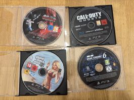 4 Spiele für Sony PlayStation 3 gebraucht im Set