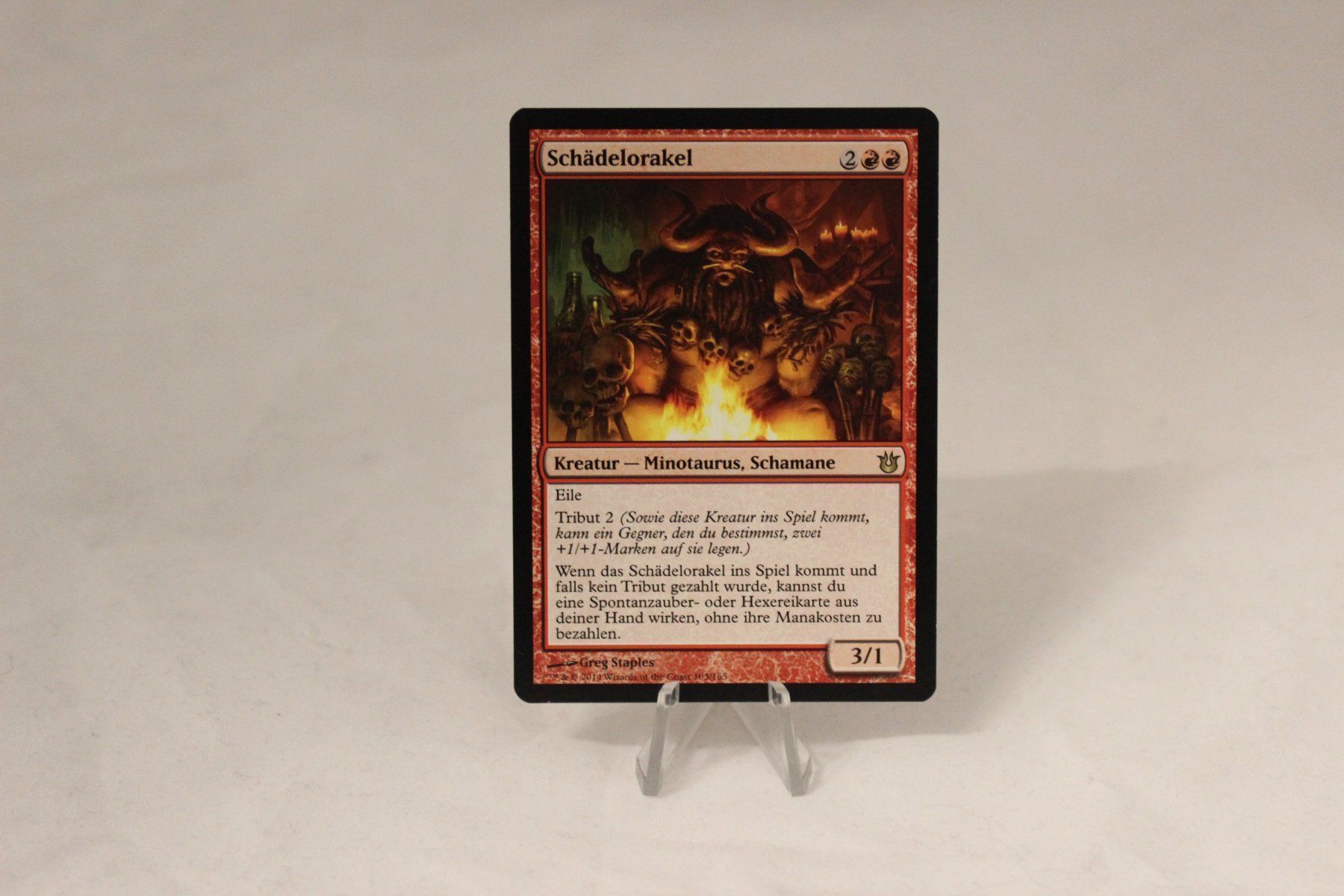 Magic The Gathering Sammelbilder & Trading cards: Schädelorakel - Magic – Gebraucht aus Dulliken von Sefty