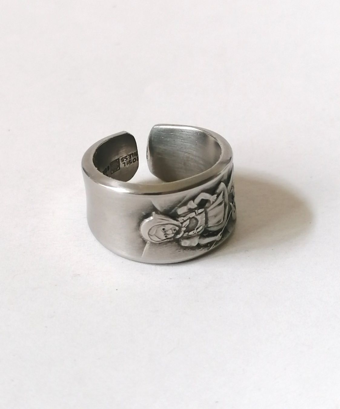 Anelli: Ring aus Silberbesteck, Grösse 59 – Nuovo (secondo la descrizione) da Suhr venduto da zum1.zum2.und 1