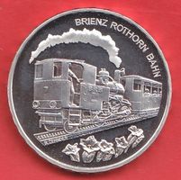 2009  Münze 20Fr. in Silber  ( 835/1000 ) BRIENZ ROTHORNBAHN