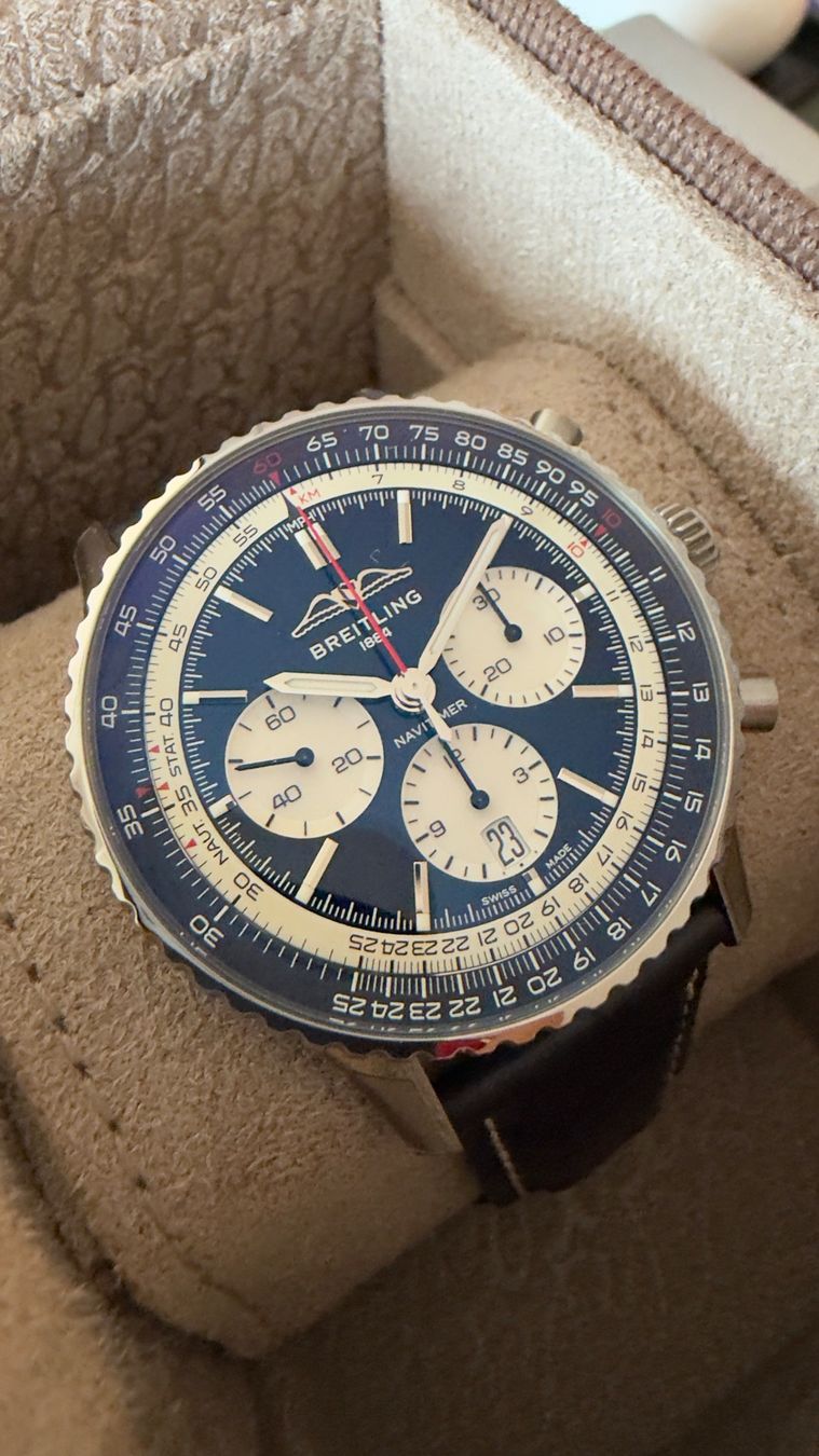 Breitling Uhren: Breitling Navitimer Concorde - Neu Full Set Stickers – Neu und originalverpackt aus Pully von avabzh 2