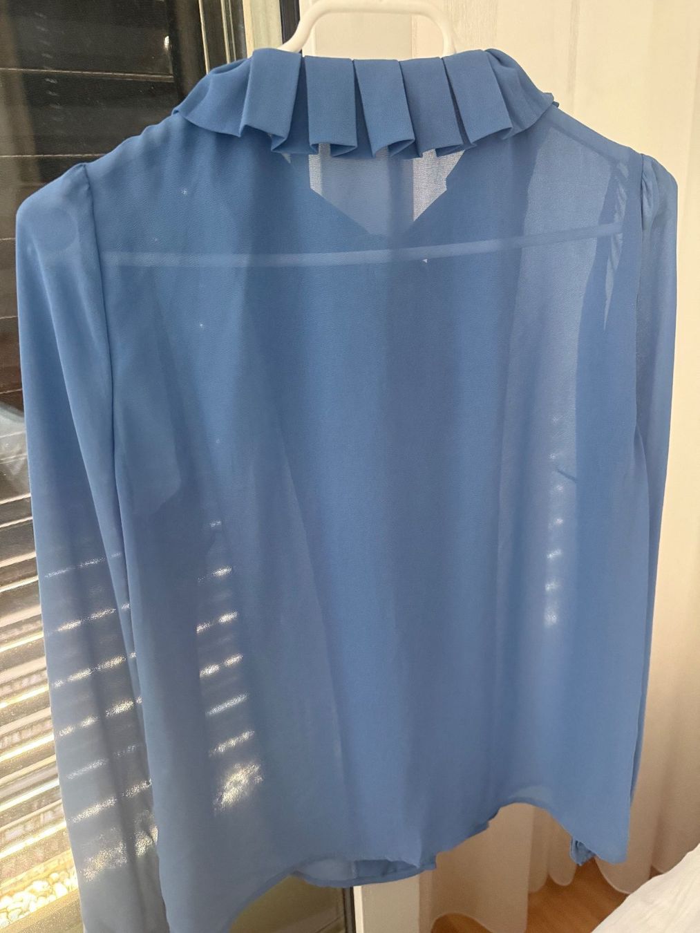 Blusen: Bluse mit Schleife Grösse 34 blau – Gebraucht aus Luzern von ElaG 5