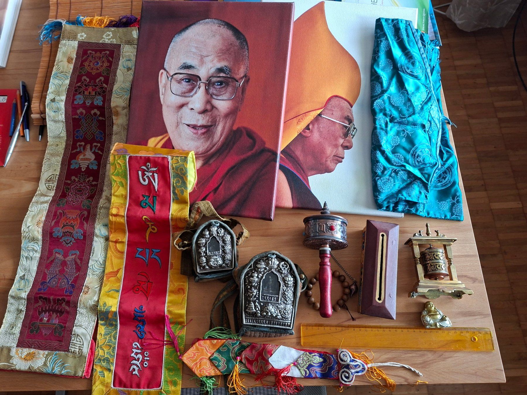 Tutte le decorazioni: Tibet - diverse Kultgegenstände – Usato da Jona venduto da eibe02