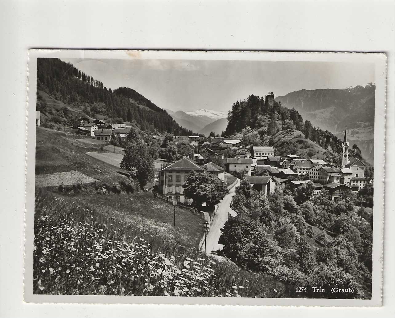 Cartoline postali: Trin.1955 – Usato da Spiez venduto da Niesen20