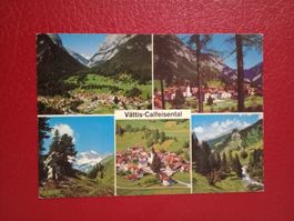 Vättis Calfeisental St.Gallen mehrbildrig Restaurant Stempel