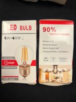 4 LED Glühbirnen 40W, E27