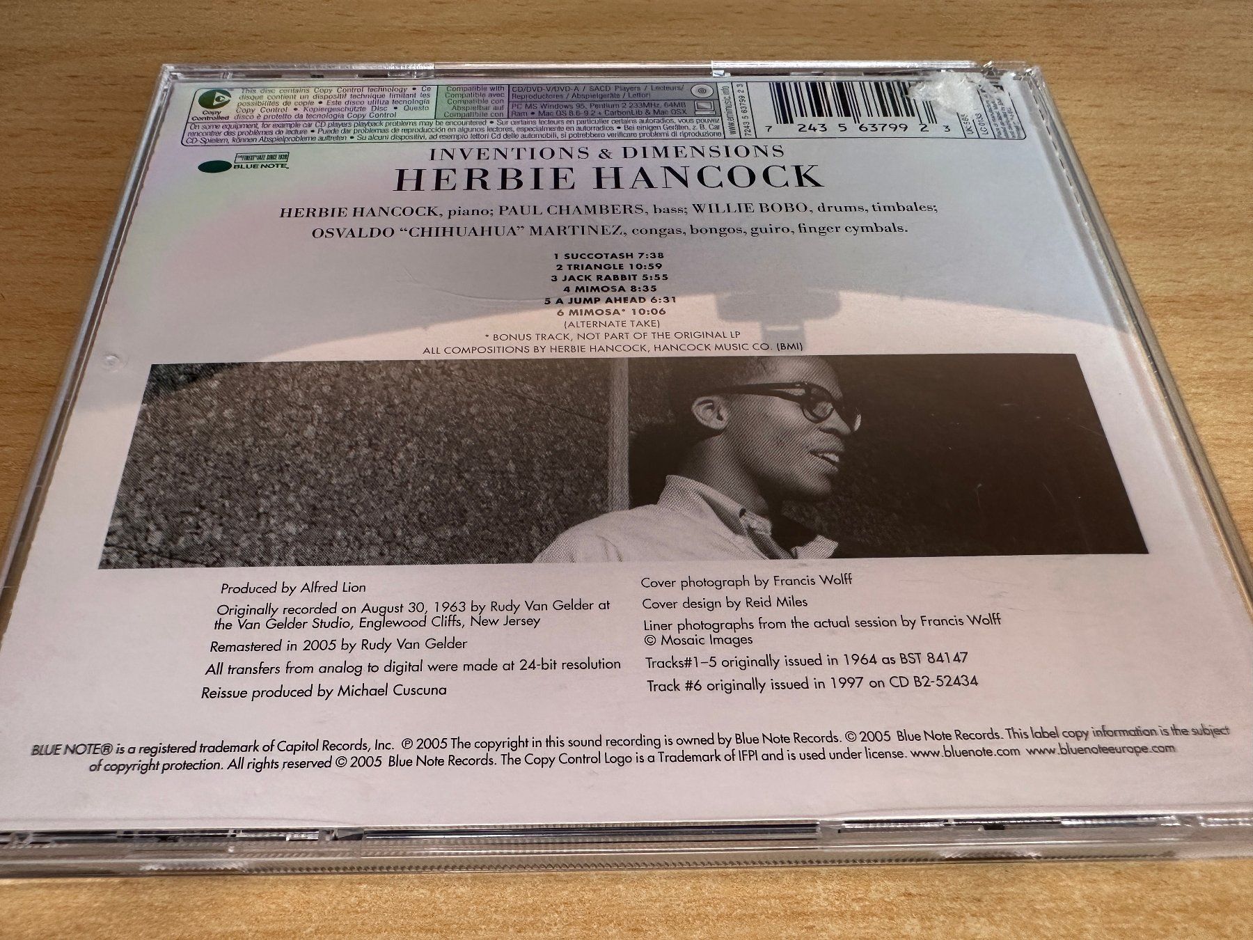 CD: Herbie Hancock – Inventions & Dimensions – Usato da Rikon im Tösstal venduto da Alpenmutz 1