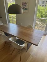 Riva 1920 NATURA SQUARED Design-Tisch aus Massivholz Eiche