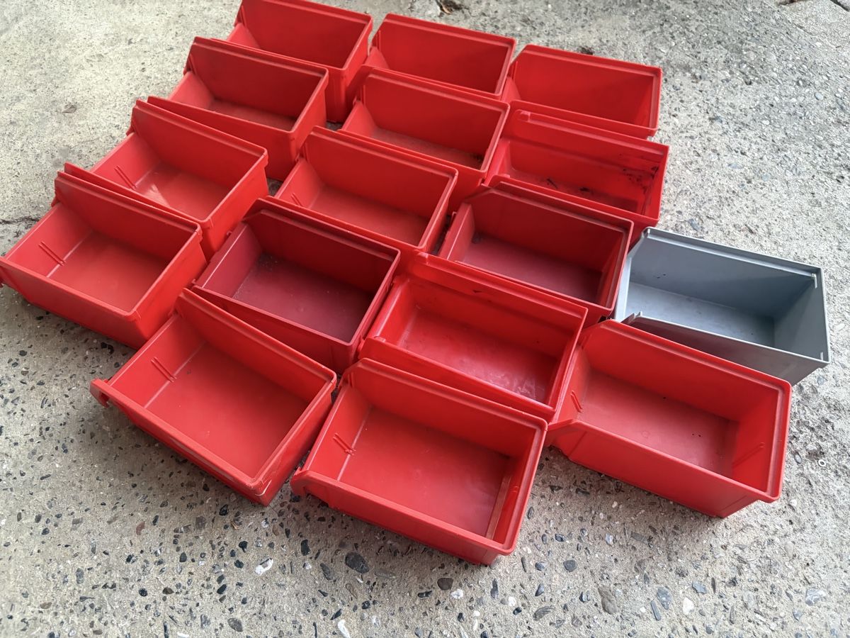 Behälter & Ähnliches: Div. Sichtlagerkästen Stapelboxen – Gebraucht aus Latterbach von Bbutz98 3