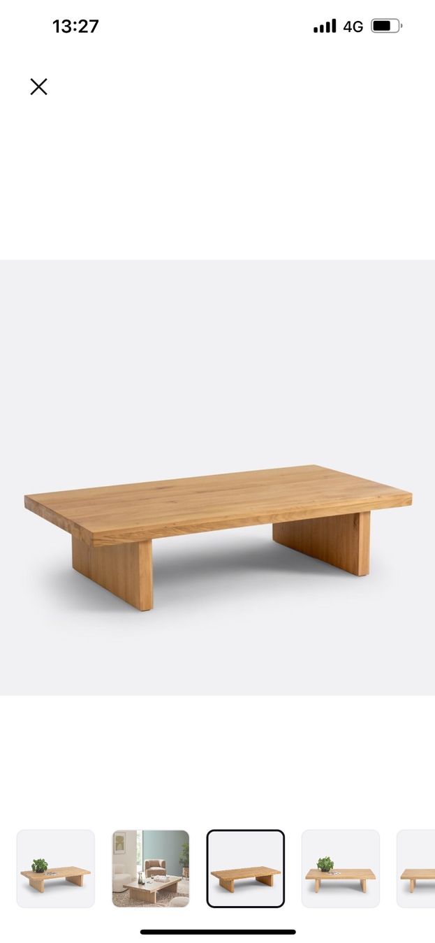La Redoute Tavoli: Couchtisch Eiche massiv – Nuovo (secondo la descrizione) da Winterthur venduto da Aurum88 2