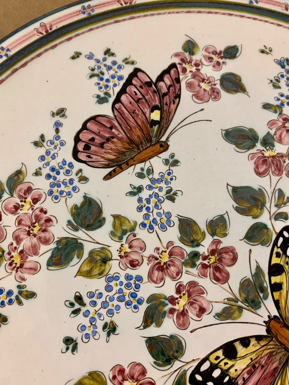 Teller: Wunderschöne Keramikplatte - Atelier Haas, Liechtenstein – Neu (gemäss Beschreibung) aus Erlenbach ZH von Ritschly