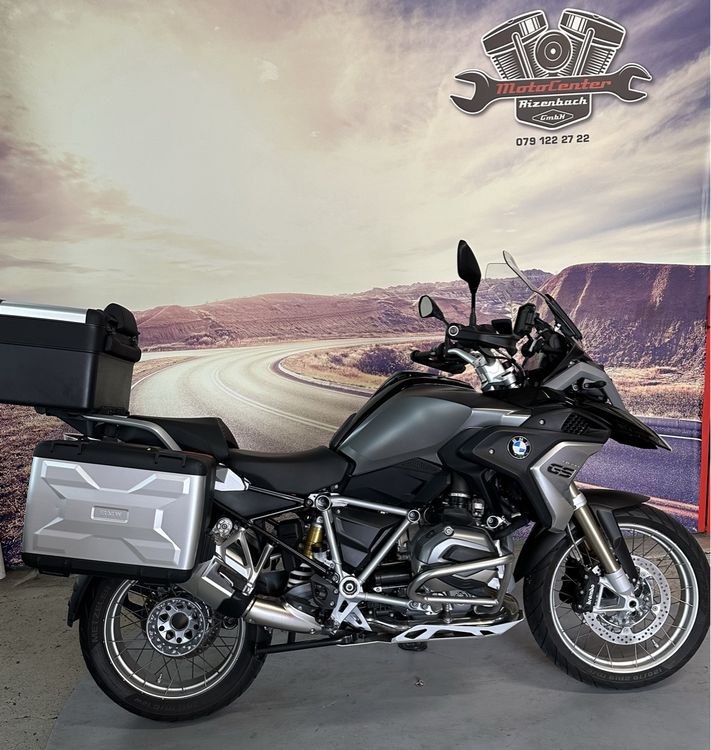 BMW R 1200 GS JG 2017 Black mit Koffern mit MFK ab 11499.00 (Gebraucht ...
