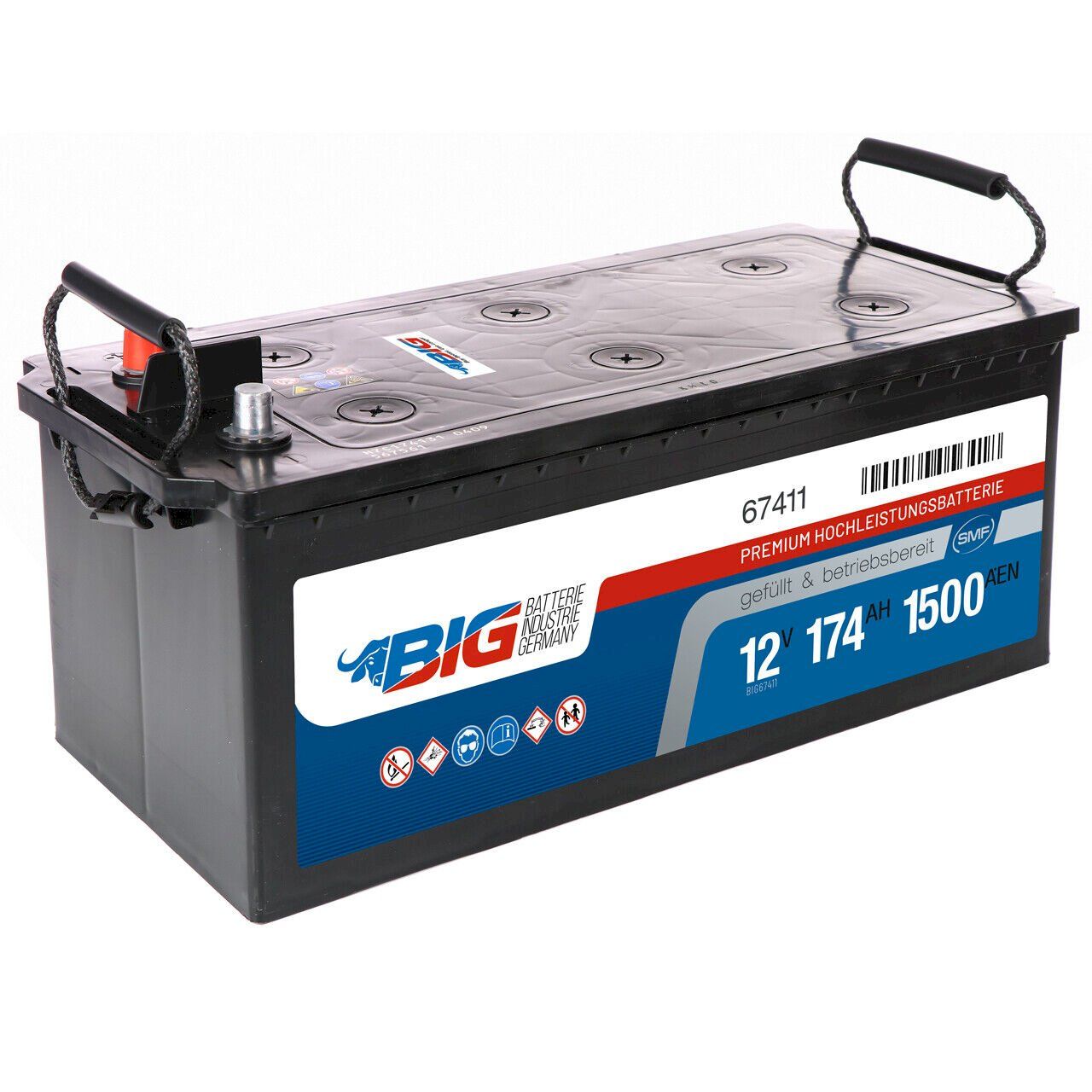 Batterie: BIG Premium 12V 174Ah Batterie – Nuovo e nell'imballaggio originale da Bottighofen venduto da zaap 2