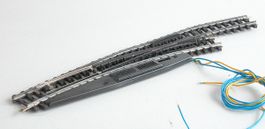 Märklin K-Gleis Bogenweiche elektrisch 2167 H0 für Bastler