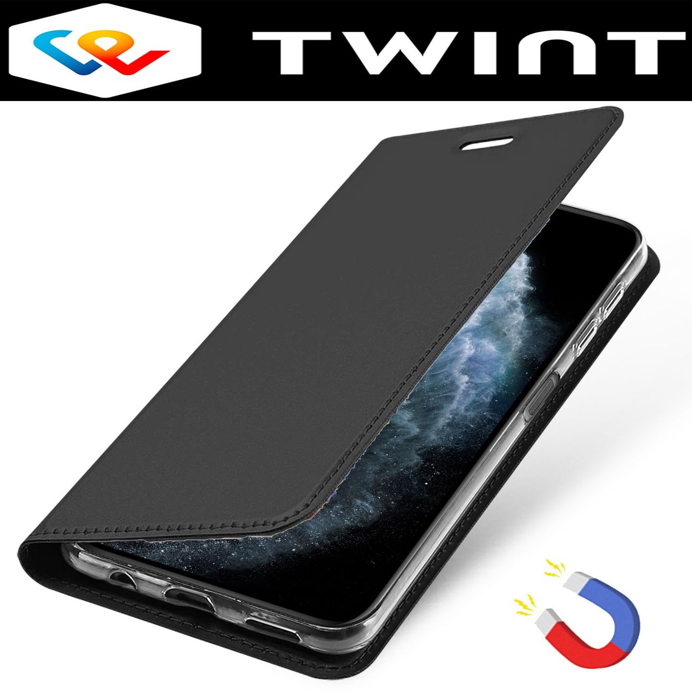 Cover & Protezioni schermo: iPhone 15 Pro Max Hülle Etui Wallet Case Flip Cover Tasche – Nuovo e nell'imballaggio originale da Volketswil venduto da coverandmore