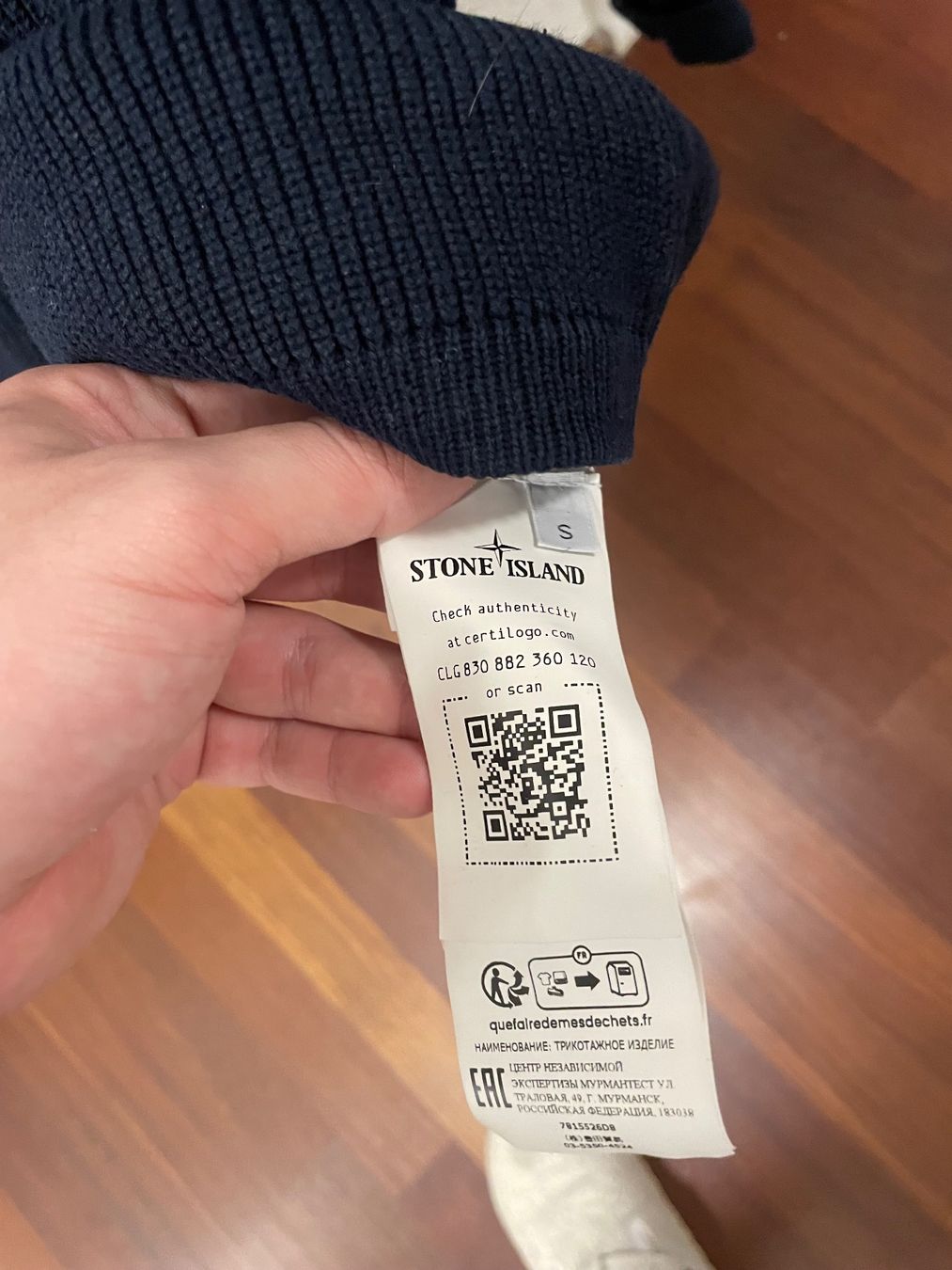 Stone Island Pullover & Sweatshirts: Stone Island Zipper Pullover Navy Gr. M Top – Gebraucht aus Bubikon von mil_qmf9 3