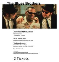 The Blues Brothers - ALLIANZ Cinema Zürich - 15.08. (2 Tix)