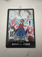 One Piece Don Card +1000 Luffy neuwertig