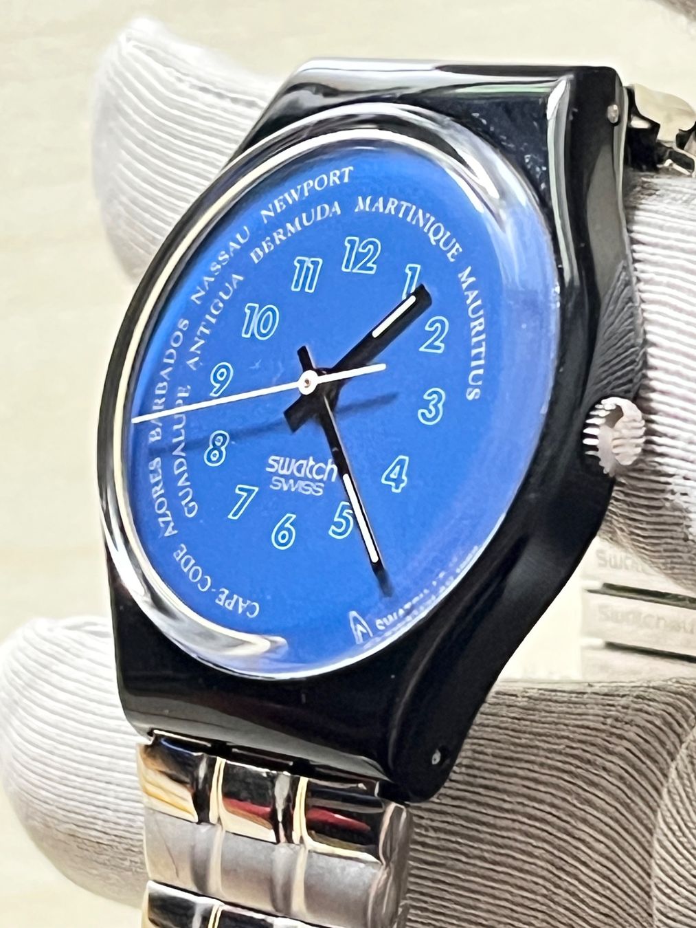 Swatch Orologi: Swatch Uhr - ideales Sommer-Accessoire! – Usato da Grenchen venduto da chththl 2