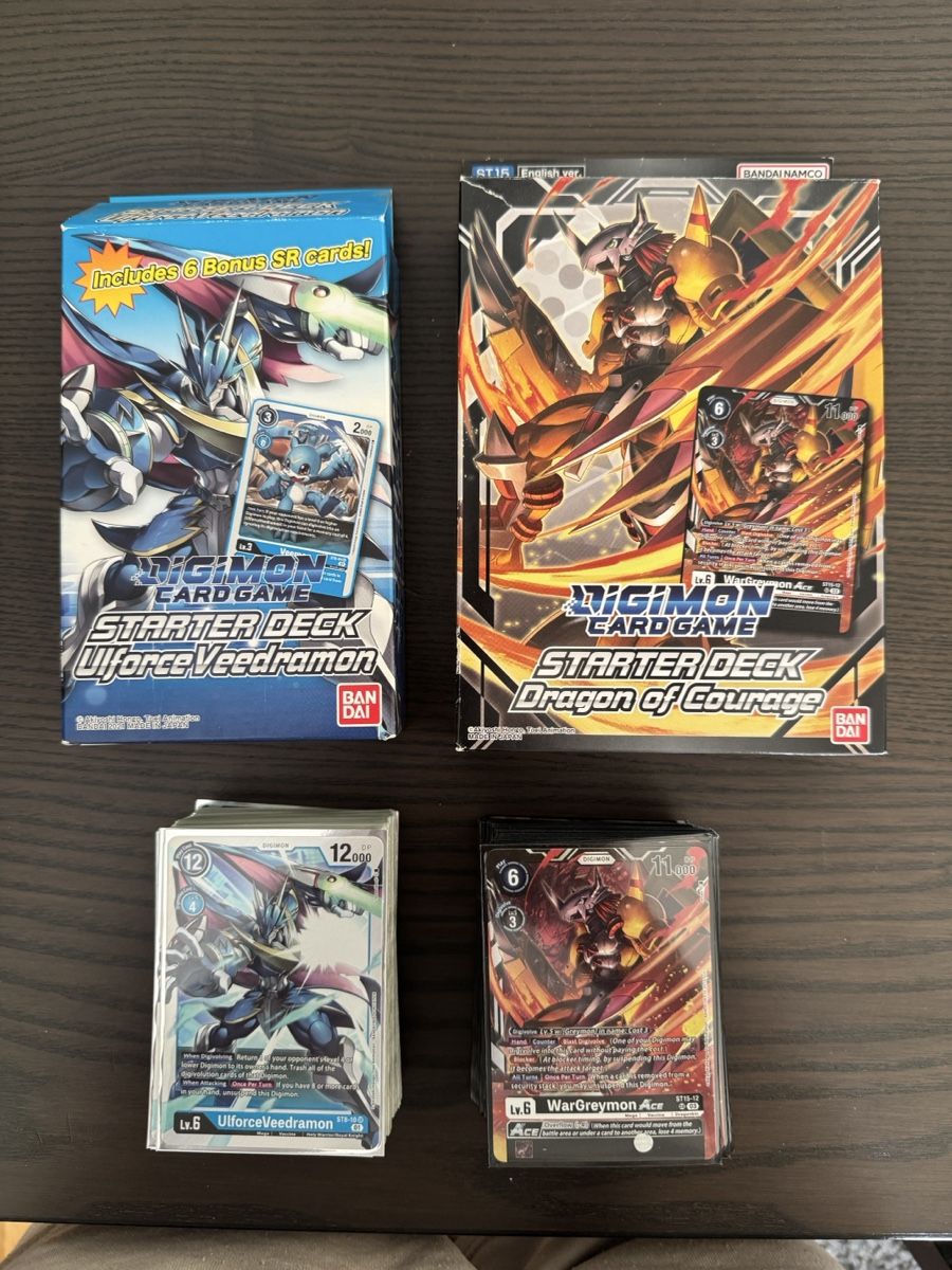 Bandai Carte collezionabili: Digimon Card Game Starter Decks Ulforce Veedramon &Dragon  – Usato da Winterthur venduto da Gazai.ch