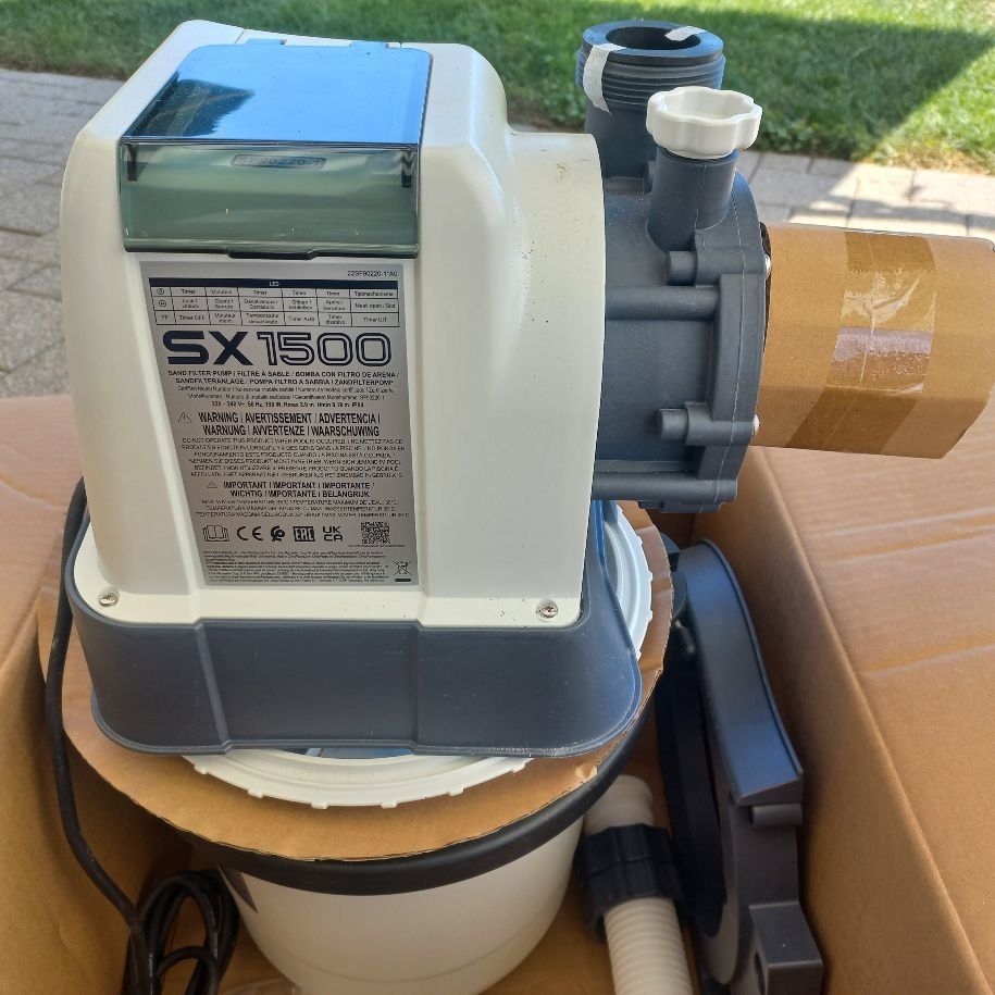 Intex Accessori per Piscine: Intex Sandfilteranlage SX 1500 – Nuovo e nell'imballaggio originale da Jonen venduto da bue_b7z7 1